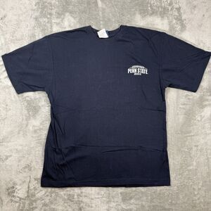 Penn State Football Shirts Men’s Large Blue Gray‎ Crew Neck Sport Athlete 2 Tops